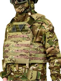 Бронежилет 3  класса защиты Ермак Мультикам XL