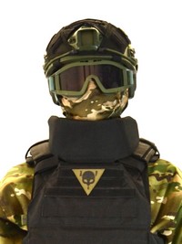 Защита шеи для бронежилета кевлар