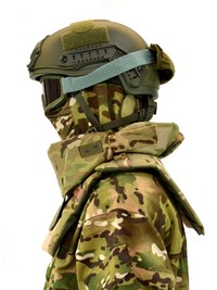 Защита шеи тактическая мультикам