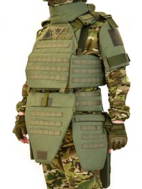 Штурмовой армейский бронежилет  Олива