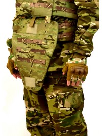 Модуль защиты паха в цвет бронежилета