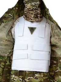 Скрытый бронежилет 3 класса Бр 3 цвет белый